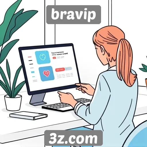 Explorando a interface de usuário do Bravip