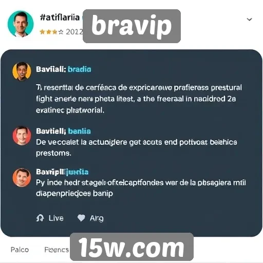 Feedback dos usuários sobre a experiência no Bravip